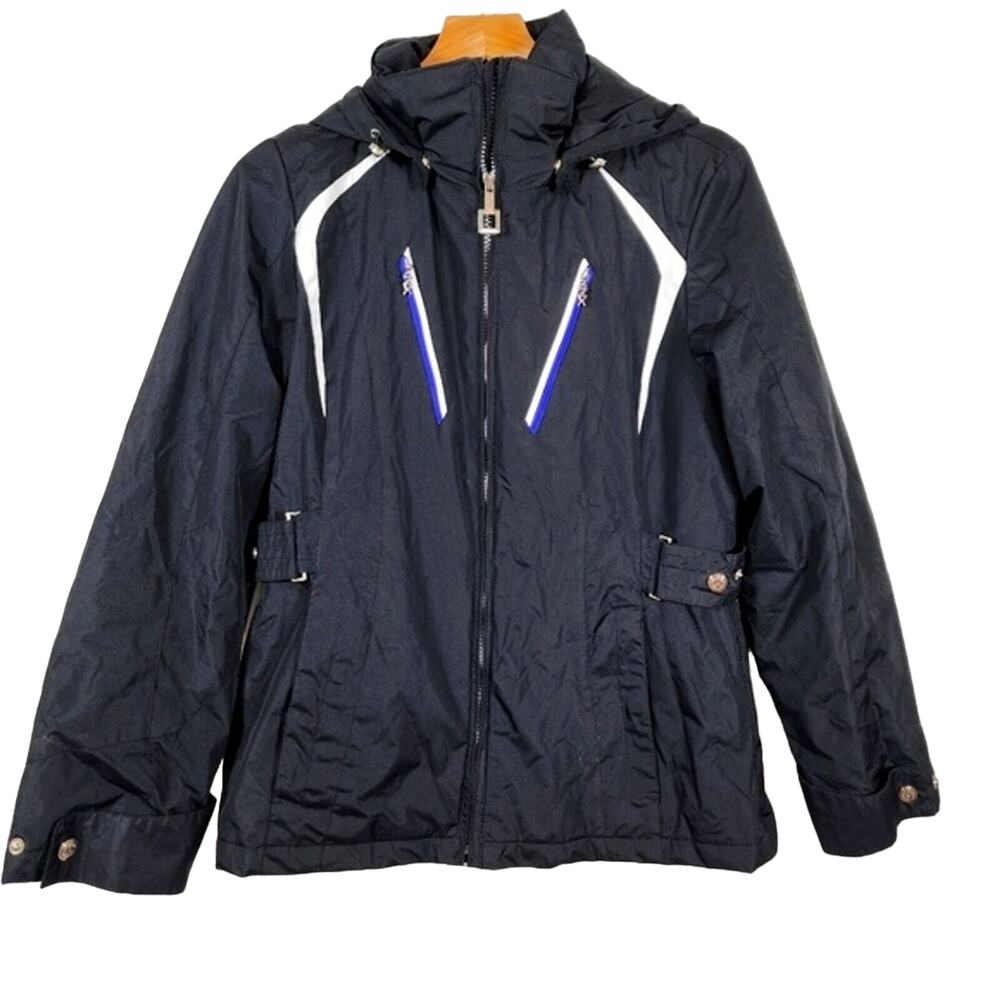 Women's Black ZeroXposure Side Cinch Thick Winter Jacket Size Small